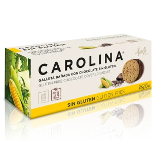Carolina sen gluten chocolate 105gr HONEST
